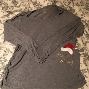 Christmas maternity top